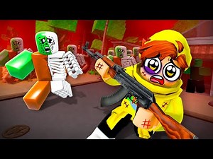 We Survived The ZOMBIE APOCALYPSE in Roblox!