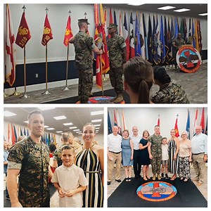5K views · 230 reactions | Huge CONGRATULATIONS to my brother-in-law, LtCol Joe Mozzi of the U.S. Marine Corps, as he takes command of the 1st Battalion, 10th Marine Regiment aboard Camp Lejeune, NC. Semper Fi Marine! The world needs more like you Joe. #OohRah  | WTEN Ryan Peterson | Facebook