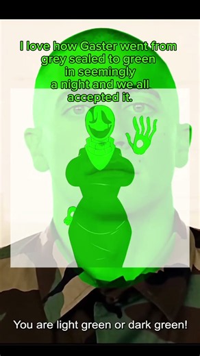 Green Gaster #deltarune #undertale #wdgaster Deltarune Undertale