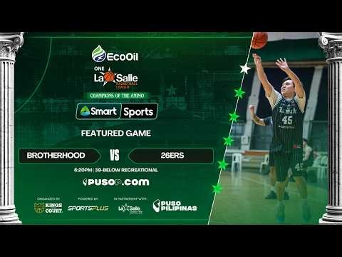 Featured Livestream | 39-Below l Brotherhood vs 26ers | 04.19.26