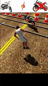 Bullet Vs Ktm Rc | Ramp stunt 🎯 | #indianbikedriving3d #shorts