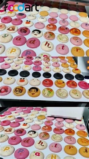 Macaron Printing | FoodPrinter | Edible Ink | Foodprinttech