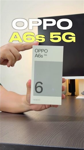 OPPO A6s 5G Unboxing (ASMR): Budget Phone with Dimensity 6300, 7000 mAh Battery
