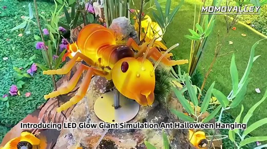 IP65 DC12V yellow Bee Ant shaped decorative motif light for outdoor christmas tree led sculpture light Halloween yards gardens