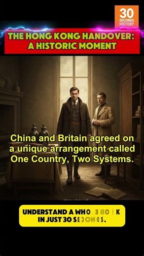 The Hong Kong Handover: A Historic Moment