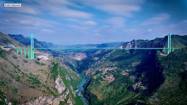 China’s Sky-High Megabridge: Taller Than Burj Khalifa!