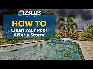 How to Clean Your Pool After a Storm | Leslie's