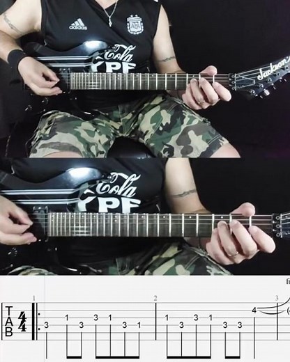Deep Purple - Lazy (Riff) - Guitar lesson with TAB - Tutorial - Cove