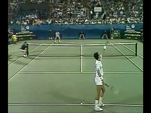 Ivan Lendl in slow motion
