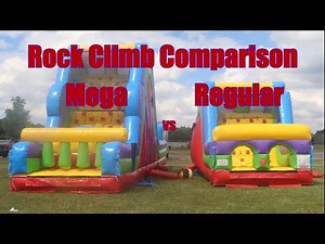 Rock Climb Slide Comparison | Mega vs Regular