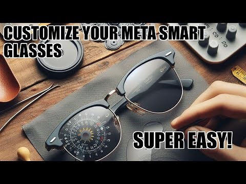 Quickest way to replace your Ray Ban Meta Lenses (STEP BY STEP)