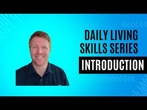 Daily Living Skills for the Blind & Visually Impaired Series Introduction video