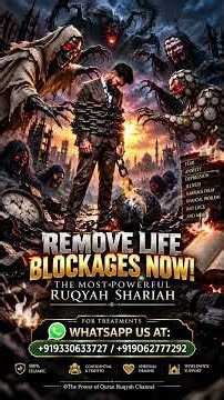 ULTIMATE RUQYAH BREAK THE CHAINS & BLOCKAGES OF JINN, SIHR & EVIL EYE Remove Life Blockages Now!