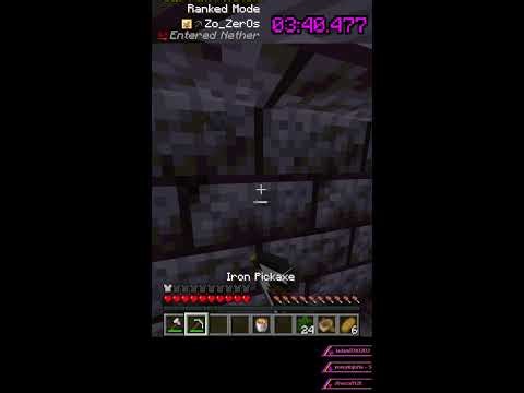 MINECRAFT SPEEDRUN RANKED 1.16