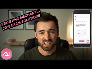 Edexcel A-level Maths June 2019 Paper 3 Statistics and Mechanics (New Spec Exam Walkthrough)
