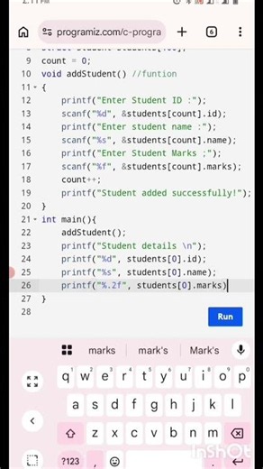Build Student Management System in C | Part 1: Struct and Add Student