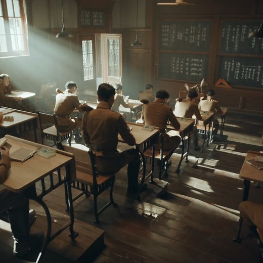 🍨He blew Cinderella a kiss in class 🍨Drama：烈火军校 Arsenal Military Academy #chinesedrama #hotdrama #烈火军校 #ArsenalMilitaryAcademy | 热剧联播