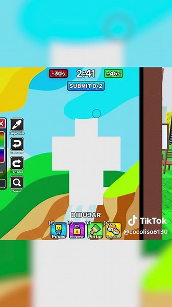 pintate Y ESCONDETE otra vez #cocoliso #roblox #creatorsearchinsights | cómo se llama el juego de esconderse en un paisaje roblox