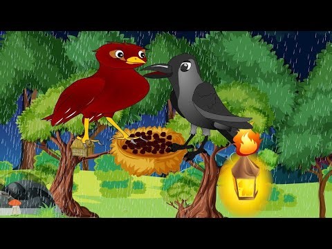 भूखा पक्षी |Hungry Bird Story Hindi |Animated Animals Cartoon HD |New Kahaniy| New Moral Stories