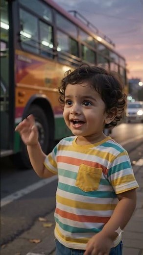 🚌 Bus Night Aana Veetukku Poguma? 😂 | Tamil Baby Comedy #Shorts #funny #comedy #baby
