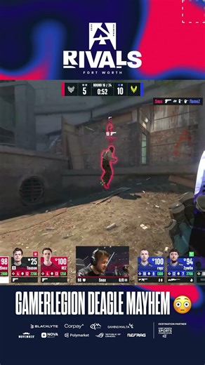 These @GamerLegion deagle shots got us sweatin' 🥵
