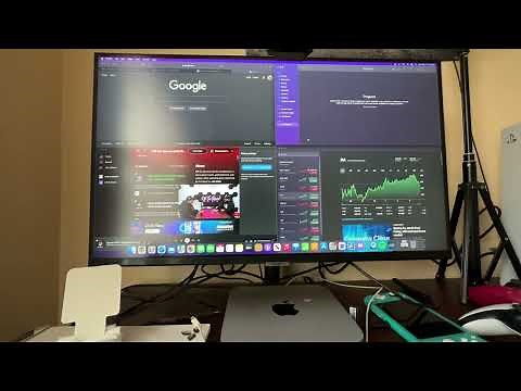 Multitasking with Samsung M7 Monitor
