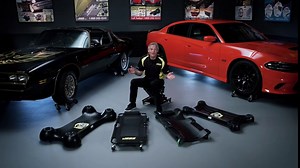 JEGS Automotive Creeper and Air Seat - Black Logo - 350 LBS Creeper Capacity - 250 LBS Seat Capacity - Memory Foam Padding - Adjustable Height Air Seat