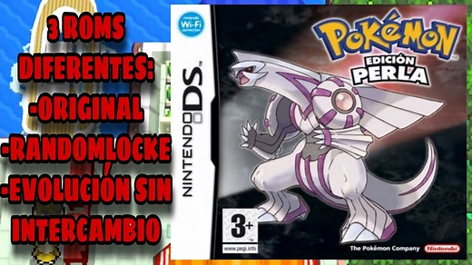 Pokémon Perla NDS En Español [Original/Evolución Sin Intercambio/Randomlocke]