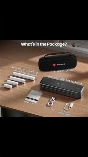 Phomemo Portable Printer Black