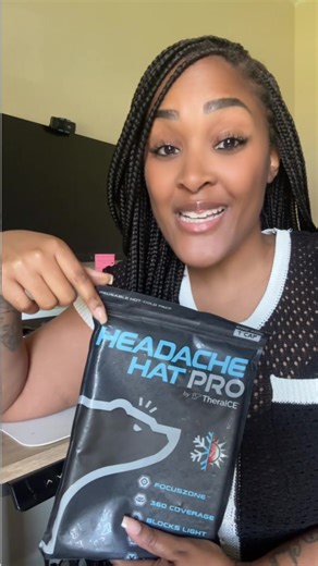 Migraines used to take me out for hours. The TheraICE Headache Hat Pro cools, compresses, and soothes — all at once. Total game changer. | Theraice