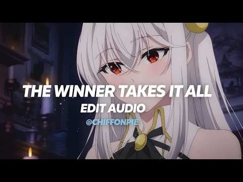 The Winner Takes It All (Slowed + Reverbed) - ABBA [Audio Edit]