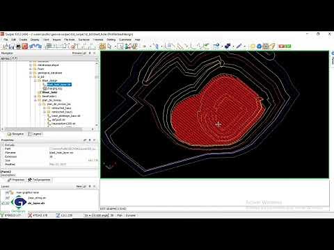 #surpac : COMMENT PLANIFIER LES FORAGES A EXPLOSIF & DYNAMITAGE (PART 1)