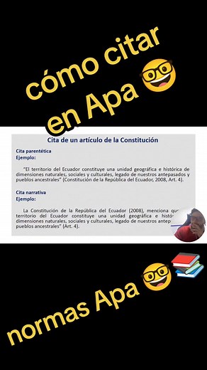 Cómo citar con APA: Normas y ejemplos