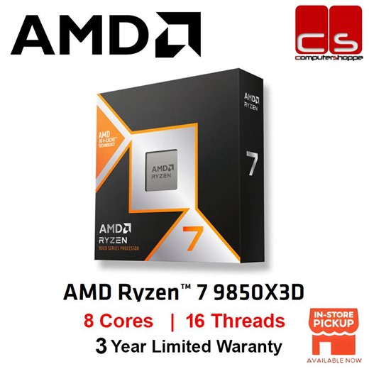🔥 FOR SALE: AMD Ryzen™ 7 9850X3D 🔥 Ultimate Gaming & High-Performance CPU Looking for top-tier gaming performance and smooth multitasking? The Ryzen 7 9850X3D is built for gamers, streamers, and power users who want maximum FPS with ultra-low latency. 🎯 Target Audience 🎮 Hardcore & competitive gamers (FPS / MOBA / AAA titles) 🖥️ PC enthusiasts & custom PC builders 📹 Streamers & content creators ⚡ Users upgrading to AM5 / DDR5 platforms 🧠 Performance seekers who want the best X3D gaming CP