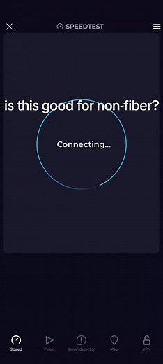 Evaluating Non-Fiber Internet Speed Test Results