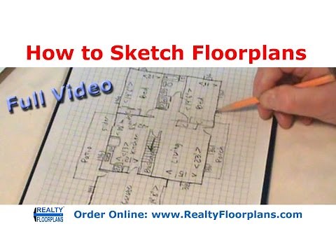 Realty Floorplans: How to Rough Sketch a Floor Plan (Full Version)