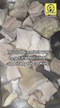Beginner-friendly Tripe Cleaning method. ✨ No strong smell, no slime!