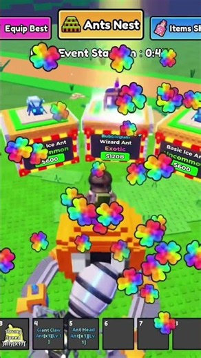 Looks like we have to keep upgrading our ants #roblox #gaming #shorts #trending #fyp #ants #viral