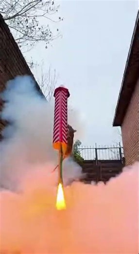 Cat vs Rocket: Mouse Ignites Mayhem! (CGI Fireworks Comedy)