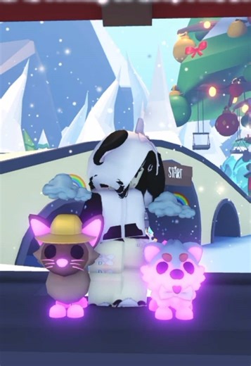 ≽^• ˕ • ྀི≼ : im so frickin excited !! - creds : @lumen ۶ৎ | tagz : #roblox #robloxfyp #cutecore #kawaii #fyp keywords : bat dragon unicorn starpets mini pig balloon unicorn giraffe mega neon alley cat cryptid