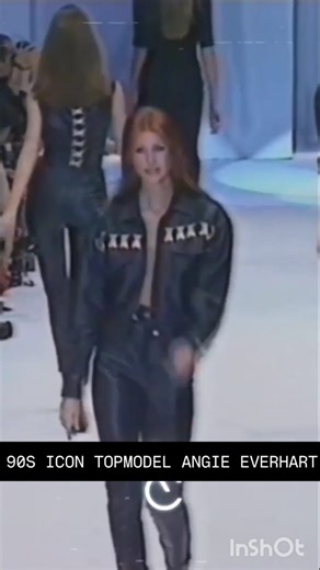 @runway_relics on Instagram: "90s Icon TOPMODEL ANGIE EVERHART @angieeverhart1 @voguemagazine @ellefr @marieclairemag @i_d #angieeverhart #supermodel #90sfashiontrends #runwayrelics"