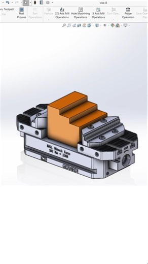 #solidworkscam #cnc #gcode #solidworks #cncmill