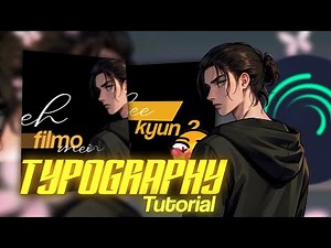 Typography is Easy - Watch me Edit with explanation