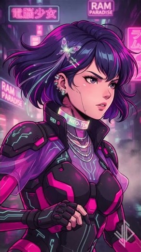 CYBER DOLL 90s ANIME - Cyber-Doll Night Avenger