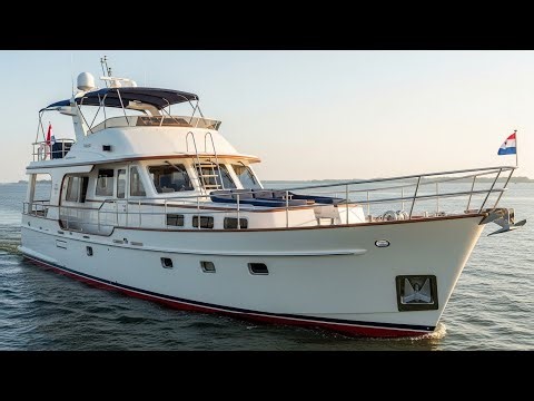 “Gruno 35 Classic Trawler Yacht Tour – Luxury, Comfort & Timeless Dutch Design”