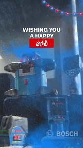 366K views · 126 reactions | #PowerTools This Holi, let your projects shine with Bosch Power Tools. May your work be as vibrant as the festival and as precise as every Bosch tool.​ Happy Holi from Bosch Power Tools & Accessories! #HappyHoli #Colours #Festival #BoschPowerTools | Bosch Professional Power Tools and Accessories | Facebook