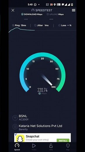 Bsnl Fiber 200Mbps Plan Speedtest