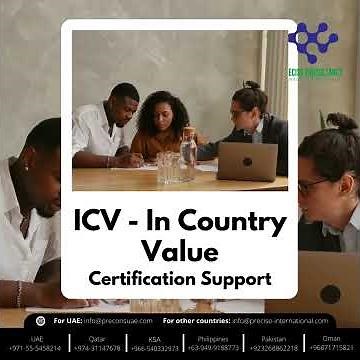 ICV | ICV Certification | In Country Value Certification | UAE | Precise Consultancy