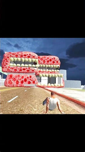 Franklin Vs Train eater monster ⚰️ #gta #visitfranklin #franklin #gaming #usa #sad