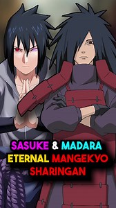 Sasuke and Madara Eternal Mangekyo Sharingan #sharingan #mangekyousharingan #madara #sasuke #narutofans #narutoedit | Anime Tagalog Talakayan